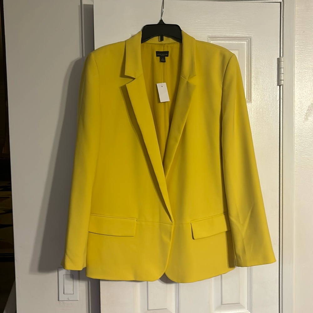 Banana Yellow Blazer